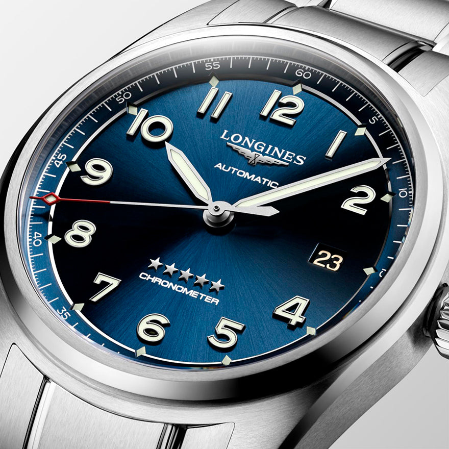 Longines Spirit Men s Watch 40mm L3.810.4.93.6 Ann Louise