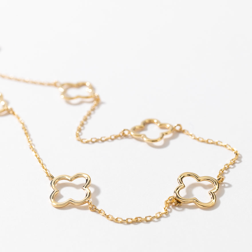 Flower 2025 gold chain