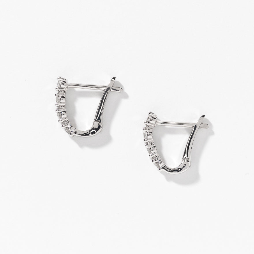 Diamond Earrings in White Gold (0.27 ct tw)