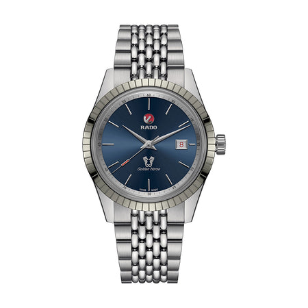 Rado HyperChrome Golden Horse Classic Automatic Blue Dial R33101203 Ann Louise Jewellers