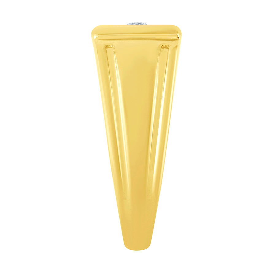 Men’s Diamond Ring in 10K Yellow Gold (0.25 ct tw)