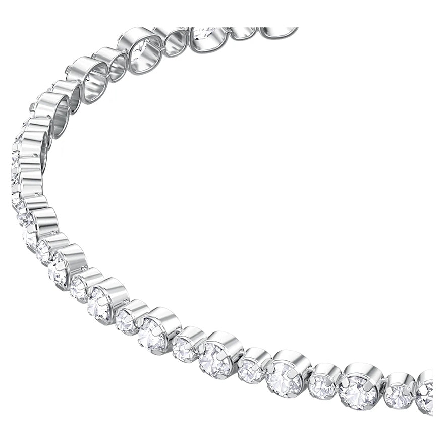 Swarovski Subtle Bracelet - White - Rhodium Plating