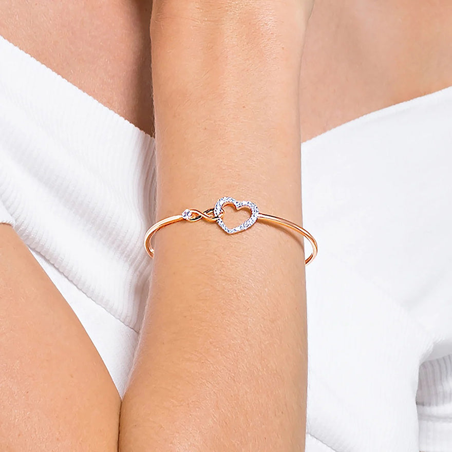 Infinity on sale bangle gold