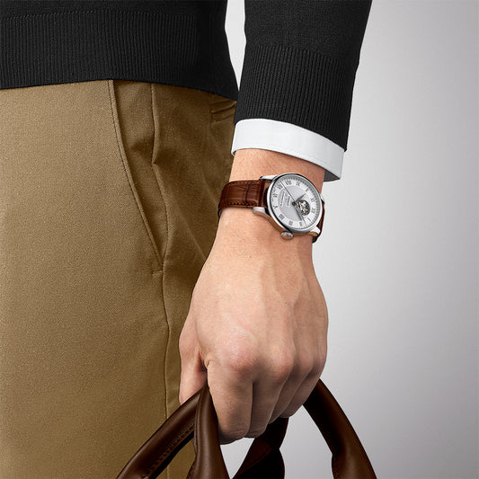 Tissot Le Locle Powermatic 80 Open Heart Watch 39mm | T006.407.16.033.01