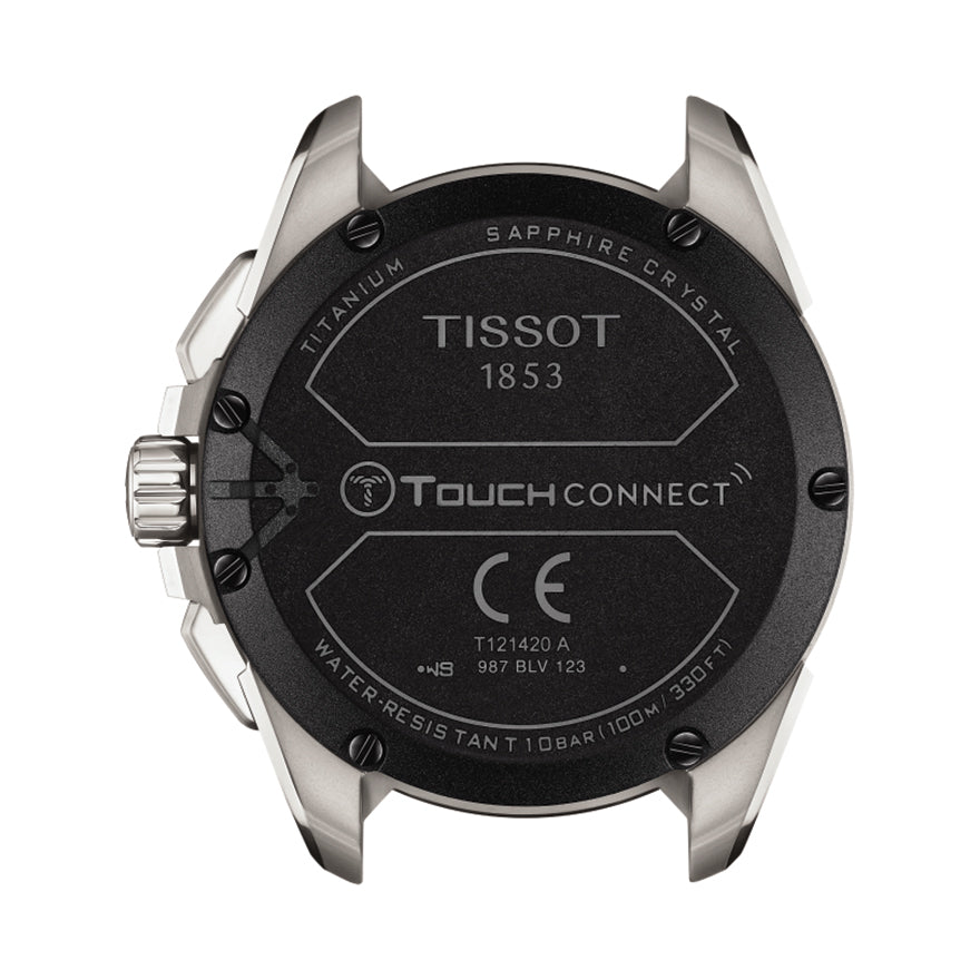 Tissot T-Touch Connect Solar Beige Strap Titanium - T1214204705107