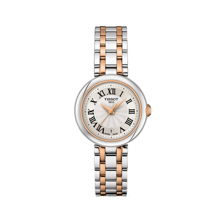 Tissot Bellissima Two Tone Stainless Steel Quartz Watch T126.010.22. Ann Louise Jewellers