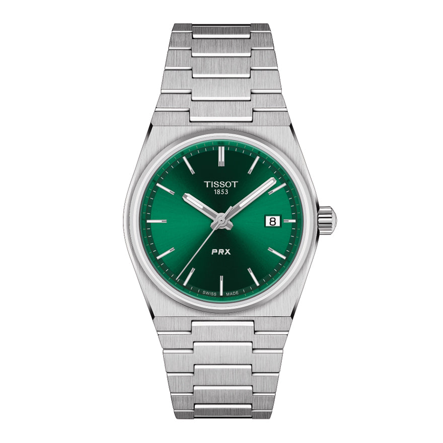 Tissot PRX 35mm Green Dial - T137.210.11.081.00 – Ann-Louise Jewellers