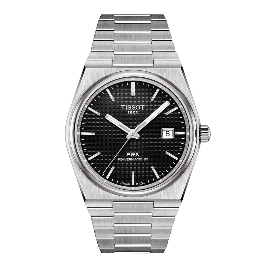 Tissot PRX Powermatic 80 Men's Black Dial Watch | T137.407.11.051.00