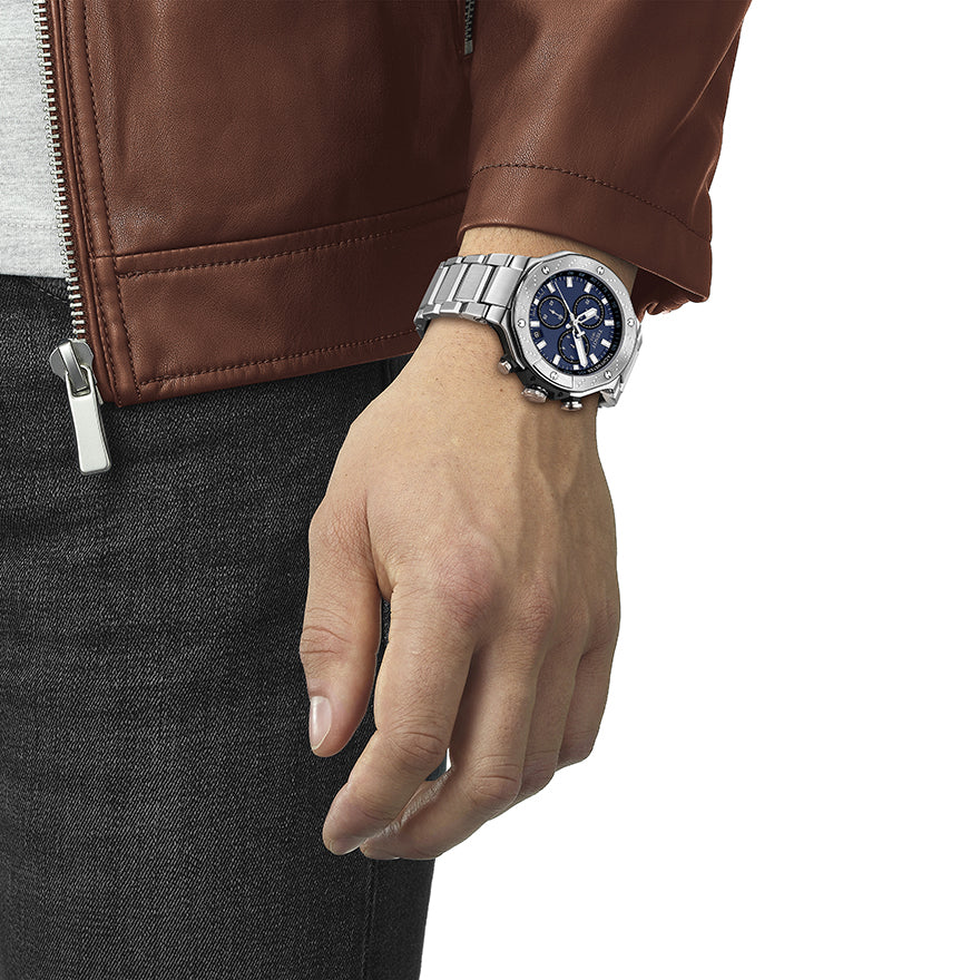 Tissot men's stainless steel watch discount