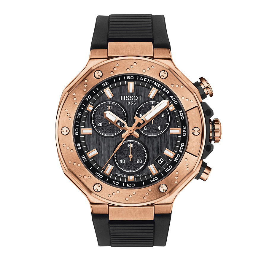 Tissot T-Race Chronograph Black Dial Men's Watch | T1414173705100
