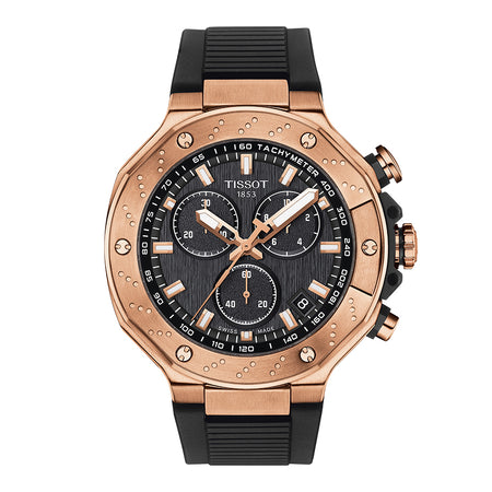 Tissot T Race Chronograph Black Dial Men s Watch T1414173705100 Ann Louise Jewellers