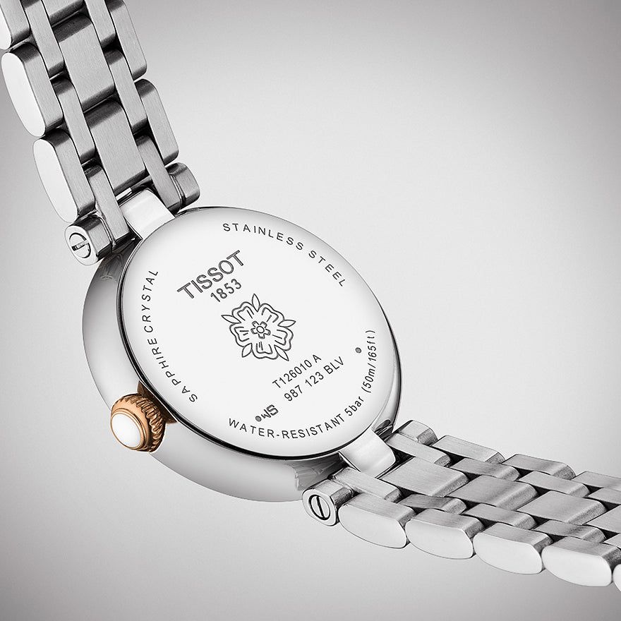 Tissot Bellissima Two-Tone Stainless Steel Quartz Watch | T126.010.22.013.01