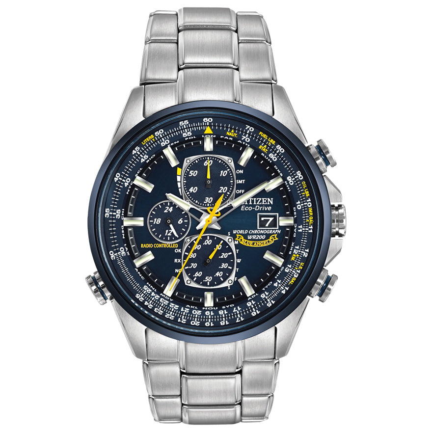 Citizen World Chronograph A-T Men's Eco-Drive Watch | AT8020-54L