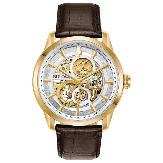 Bulova Men's Sutton Automatic Skeleton Dial | 97A138