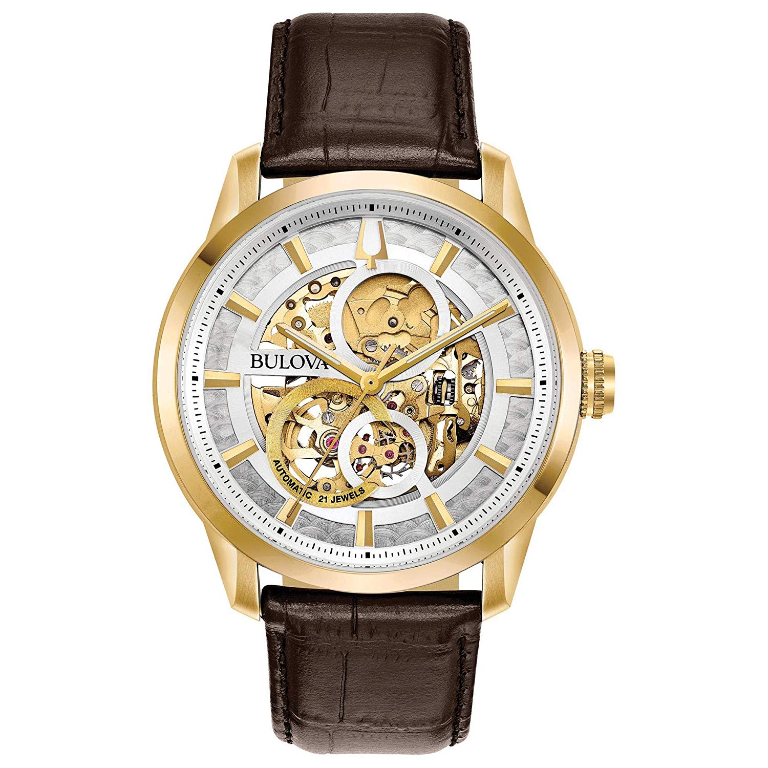 Bulova Men s Sutton Automatic Skeleton Dial 97A138