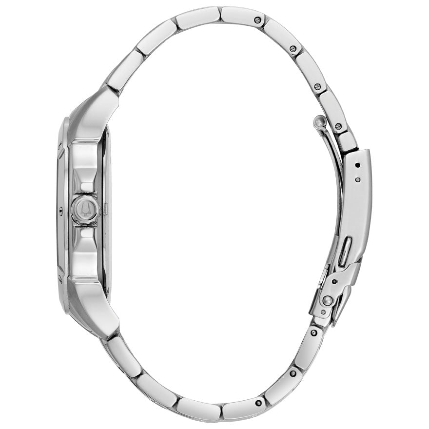 Bulova Men's Black Bracelet Watch | 96C107
