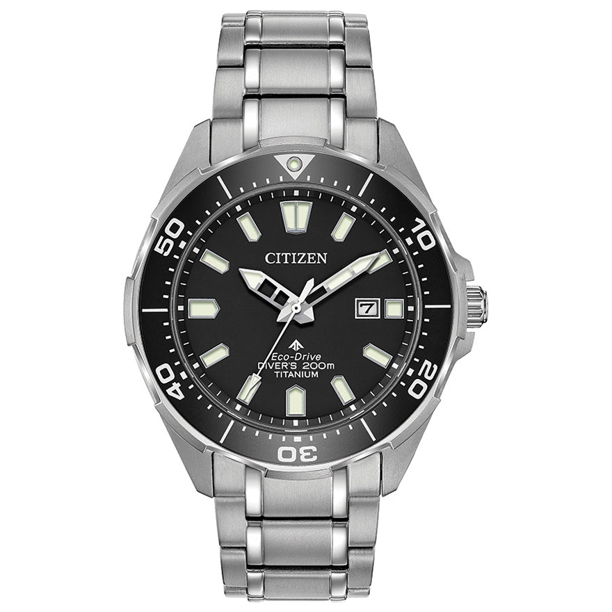 Citizen Men's Titanium Promaster Diver Eco-Drive Watch | BN0200-56E