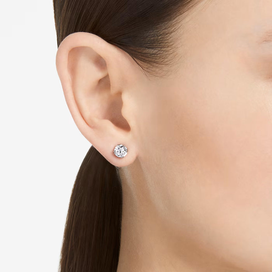 Swarovski Constella Stud Earrings, Round Cut Earrings | 5636712