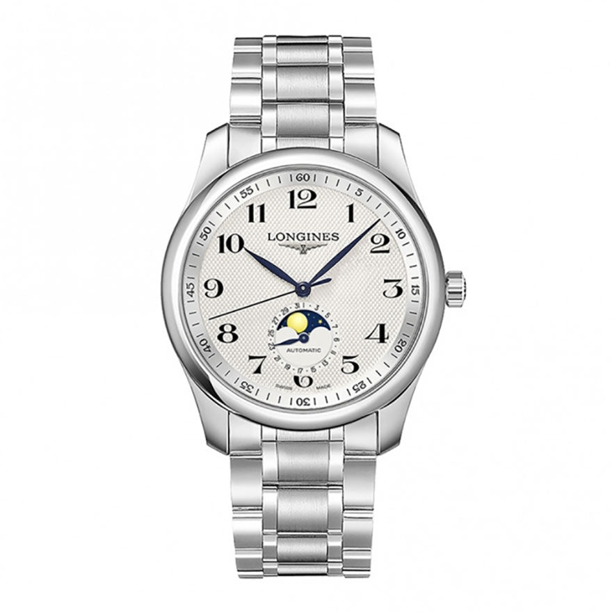 Swiss Movement Moonphase Mens Longines Timepiece