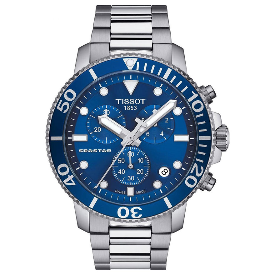Tissot Seastar 1000 Chronograph In Blue Dial | T120.417.11.041.00